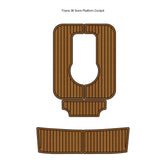 Triana 36 Swim Platform Cockpit Traction Mats Eva Foam Boat Flooring Marine Decking Hzchione
