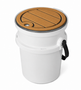 YETI Loadout Bucket Lid Pad Hzchione Brown + Black