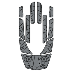 2002-2009 Yamaha FX /FX HO EVA Foam Boat Flooring Jet Ski Traction Mats Hzchione 9C Gray Black