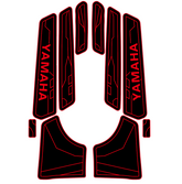 1999-2004 Yamaha XL 1200 Ltd XLT 1200 EVA Foam Boat Flooring Jet Ski Traction Mats Hzchione Black Red-Yamaha