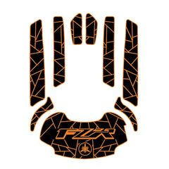 2009-2016 Yamaha FZR FZS EVA Foam Boat Flooring Jet Ski Traction Mats Hzchione Black Orange