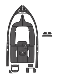 2018 Nautic Star 2102 Legacy Traction Mats Eva Foam Boat Flooring Marine Decking Hzchione Dark Grey Black