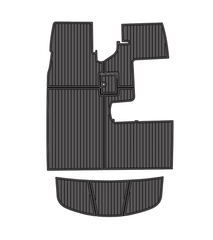 2008 Supra Launch 22 SSV Traction Mats Eva Foam Boat Flooring Marine Decking Hzchione Dark Grey Black