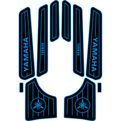 1999-2004 Yamaha XL800 XLT 800 EVA Foam Boat Flooring Jet Ski Traction Mats Hzchione Black Blue-Yamaha