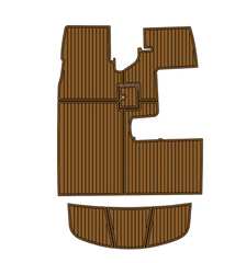 2008 Supra Launch 22 SSV Traction Mats Eva Foam Boat Flooring Marine Decking Hzchione Brown Black