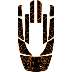 2002-2009 Yamaha FX /FX HO EVA Foam Boat Flooring Jet Ski Traction Mats Hzchione Black Orange