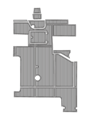 1991 Wellcraft ST Traction Mats Eva Foam Boat Flooring Marine Decking Hzchione Light Grey Black