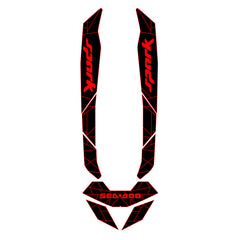 2014-2024 Sea Doo SPARK 1 & 2 UP Customize Jet Ski Mats Non-Slip Motorboat Traction Mat Hzchione Black Red Spark