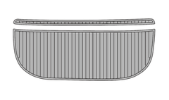 2008 Supreme SKI Traction Mats Eva Foam Boat Flooring Marine Decking Hzchione Light Grey Black