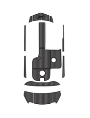 2017 MB Sports B52 21 Traction Mats Eva Foam Boat Flooring Marine Decking Hzchione Dark Gray Black