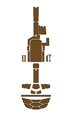 2009 Nautique 230 Traction Mats Eva Foam Boat Flooring Marine Decking Hzchione Brown Black