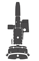 2008 Yamaha AR230 Traction Mats Eva Foam Boat Flooring Marine Decking Hzchione Dark Grey Black