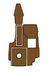 2002 MasterCraft X Star Traction Mats Eva Foam Boat Flooring Marine Decking Hzchione Brown Black