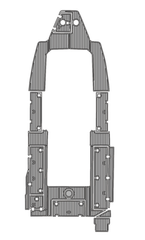 2023 Sea Fox Commander 328 Traction Mats Eva Foam Boat Flooring Marine Decking Hzchione Light Grey Black
