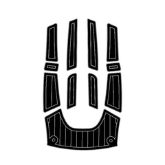 1999 Yamaha GP/GP 1200R EVA Foam Boat Flooring Jet Ski Traction Mats Hzchione Black Gray