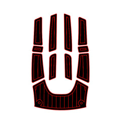 1999 Yamaha GP/GP 1200R EVA Foam Boat Flooring Jet Ski Traction Mats Hzchione Black Red