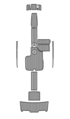 2004 MasterCraft X Star Traction Mats Eva Foam Boat Flooring Marine Decking Hzchione Light Grey Black