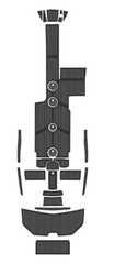 2015-2018 MasterCraft X23 Traction Mats Eva Foam Boat Flooring Marine Decking Hzchione Dark Grey Black