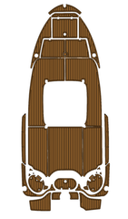 2006 Wellcraft Fisherman 212 Traction Mats Eva Foam Boat Flooring Marine Decking Hzchione Brown Black