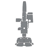 2009 Yamaha AR232 Swim Platform Cockpit Pad Boat Kit EVA Boat Flooring Foam Decking Mat Hzchione Gray + Black