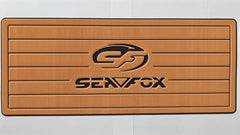 SEA FOX Boats Helm Pad Hzchione 16″ x 39″/13MM Brown Black