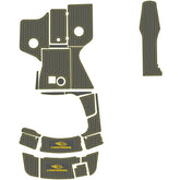 2000-2005 Chaparral 230 SSI Swim Platform Cockpit Boat EVA Foam Teak Floor Pad