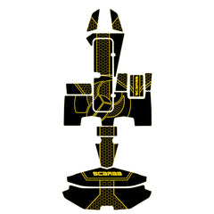 Sea Doo 2011-2024 Scarab 165 lD Traction Mats Eva Foam Boat Flooring Marine Decking Hzchione Black Yellow