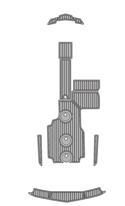 2018 MasterCraft NXT20 Traction Mats Eva Foam Boat Flooring Marine Decking Hzchione Light Grey Black