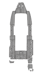 2020 SEA FOX 328 Commander Traction Mats Eva Foam Boat Flooring Marine Decking Hzchione Light Grey Black