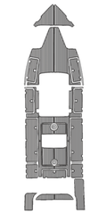 2017 Century 3200 Traction Mats Eva Foam Boat Flooring Marine Decking Hzchione Light Grey Black