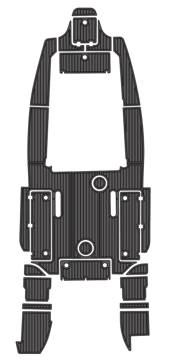 2015 Sea Fox 266 Traction Mats Eva Foam Boat Flooring Marine Decking Hzchione Dark Grey Black