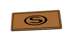 Sportsman Boats Helm Pad Hzchione 16″ x 39″/6MM Brown Black