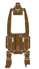 2015 Sea Fox 266 Traction Mats Eva Foam Boat Flooring Marine Decking Hzchione Brown Black