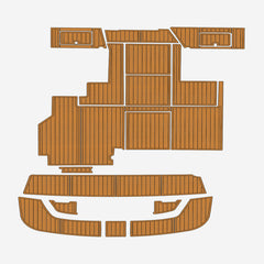1992-1999 Sea Ray 400 Express Cruiser Cockpit Traction Mats Eva Foam Boat Flooring Marine Decking