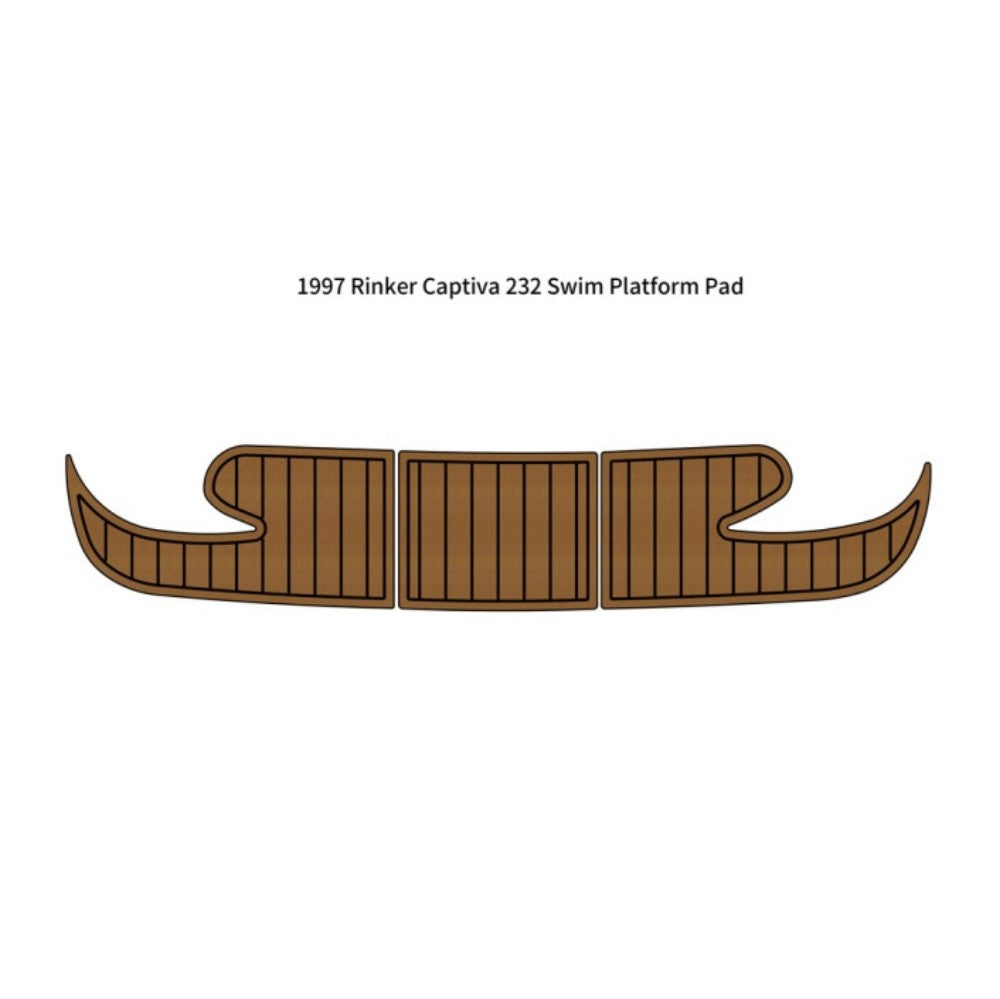 1997 Rinker Captiva 232 Swim Platform Step Pad Traction Mats Eva Foam Boat Flooring Marine Decking Hzchione Default Title