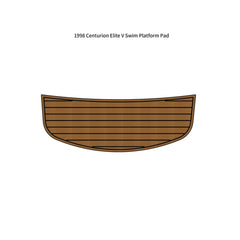 1998 Centurion Elite V Swim Platform Step Traction Mats Eva Foam Boat Flooring Marine Decking Hzchione Default Title