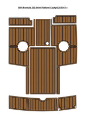 1998 Formula 252 Cockpit Pad Traction Mats Eva Foam Boat Flooring Marine Decking Hzchione