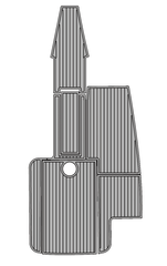 2003 MasterCraft X30 Traction Mats Eva Foam Boat Flooring Marine Decking Hzchione Light Grey Black
