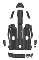 2005 Larson Senza 186 Traction Mats Eva Foam Boat Flooring Marine Decking Hzchione Dark Grey Black