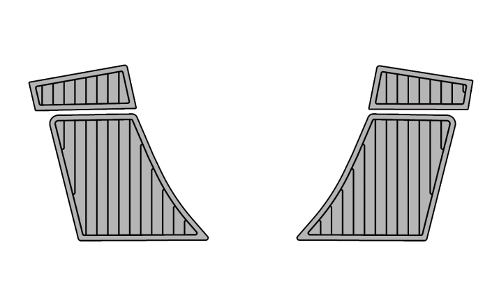 1977 Glastron Carlson Traction Mats Eva Foam Boat Flooring Marine Decking Hzchione Light Grey Black