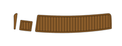 1999 Stingray 230SX Traction Mats Eva Foam Boat Flooring Marine Decking Hzchione Brown Black