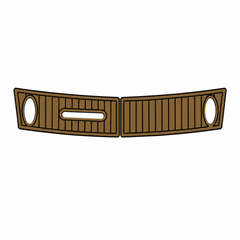 2000 Donzi 22 ZX Swim Platform Cockpit Pad Traction Mats Eva Foam Boat Flooring Marine Decking