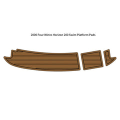 2000 Four Winns Horizon 200 Swim Platform Traction Mats Eva Foam Boat Flooring Marine Decking Hzchione Default Title