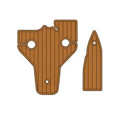 2002-2007 Regal 2450 Cockpit Traction Mats Eva Foam Boat Flooring Marine Decking