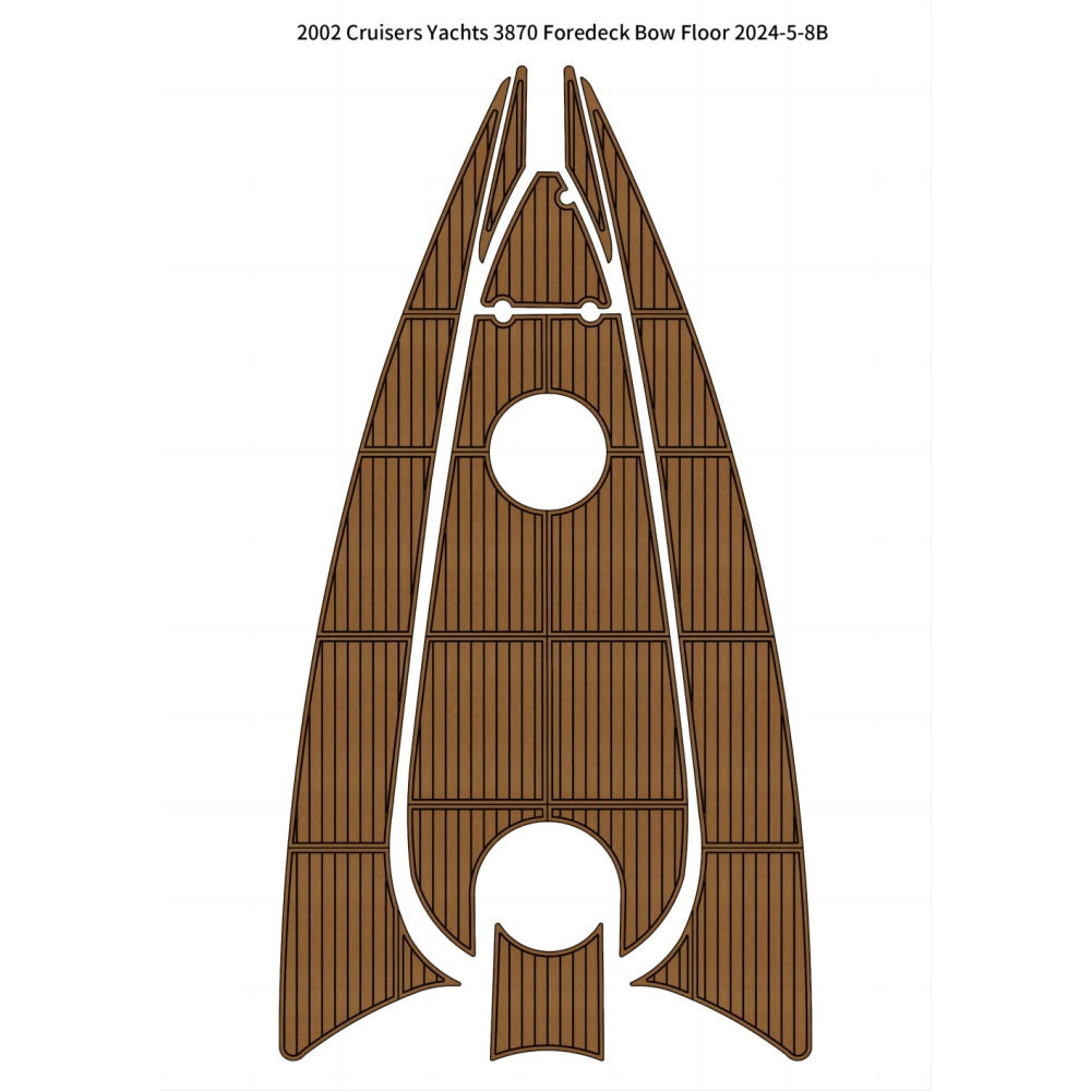 2002 Cruisers Yachts 3870 Foredeck Bow Pad Traction Mats Eva Foam Boat Flooring Marine Decking Hzchione Default Title