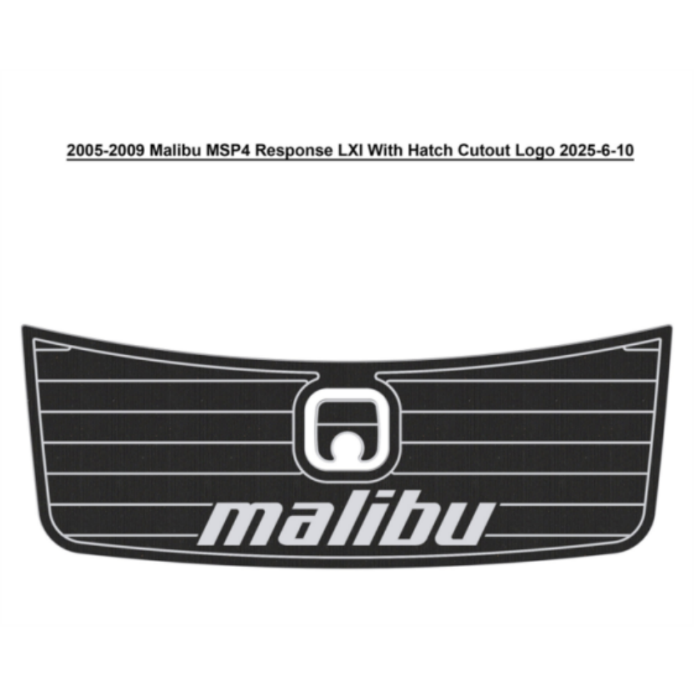 2005-2009 Malibu MSP4 Response LXl Swim Platform Hatch Cutout Traction Mats Eva Foam Boat Flooring Marine Decking Hzchione Default Title