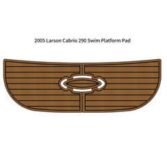 2005 Larson Cabrio 290 Swim Platform Step Mat Traction Mats Eva Foam Boat Flooring Marine Decking Hzchione Light Brown Black