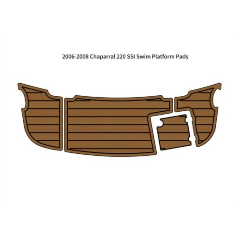 2006-2008 Chaparral 220 SSI Swim Platform Traction Mats Eva Foam Boat Flooring Marine Decking Hzchione