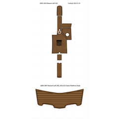2006-2010 Mastercraft X30 Swim Platform And Cockpit Pad Traction Mats Eva Foam Boat Flooring Marine Decking Hzchione