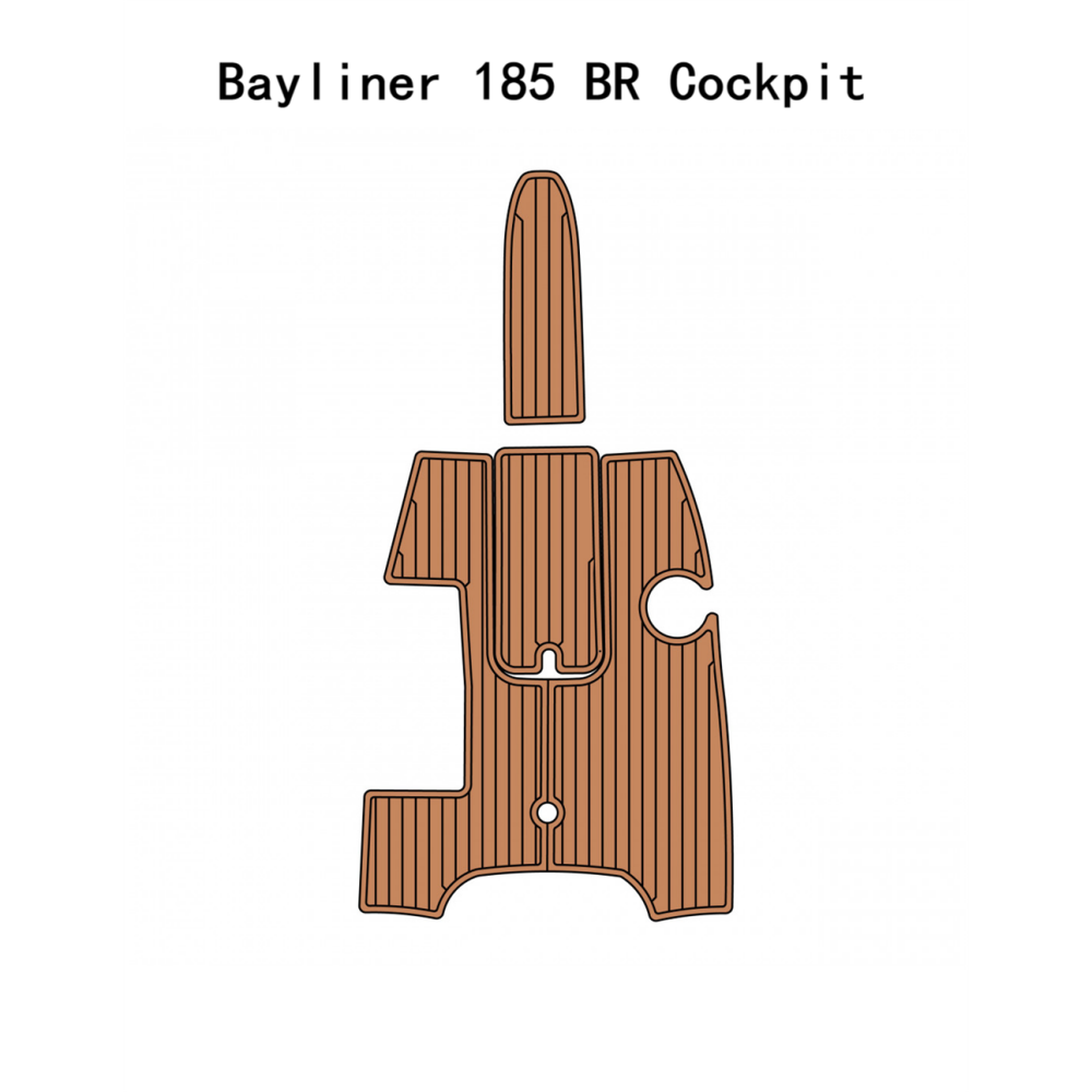 2006 Bayliner 185 BR Cockpit Floor Traction Mats Eva Foam Boat Flooring Marine Decking Hzchione Default Title